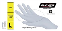 Handske Vinyl St.10 XL Puderfri 100st/Förp Gloves Pro