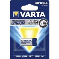 Batteri 3V Lithium CR123A Varta Professional