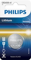Batteri CR 2430 3V Lithium Philips