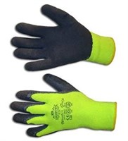 Handske Winter Grip Latex Varsel Halvdopp. St.8