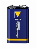 Batteri LR61 9V Alkaline Varta Industrial 20st/Förp