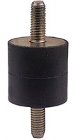 Vibrationsdämpare Typ:A  20x20mm M6x18 Hård 60 Shore